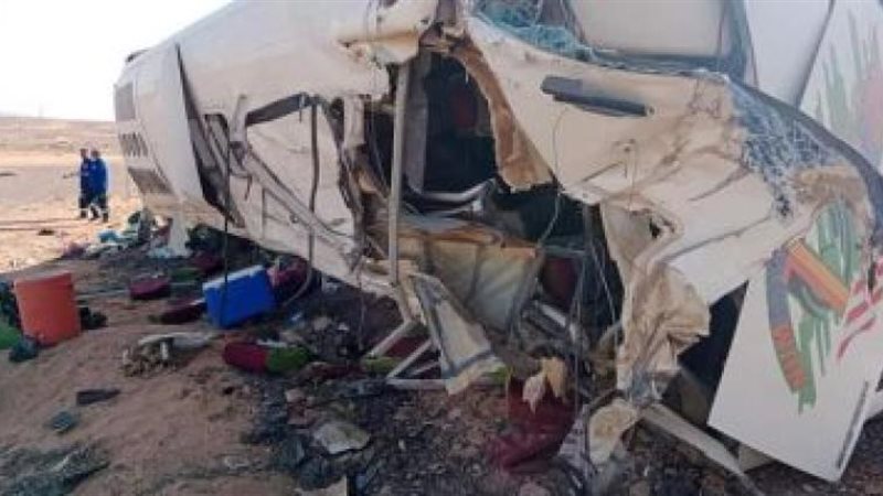 حادث على طريق أبو