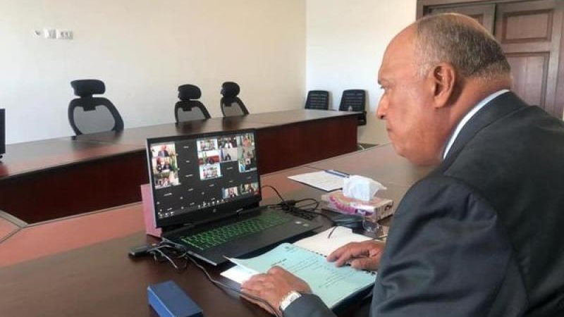 وزير الخارجية سامح