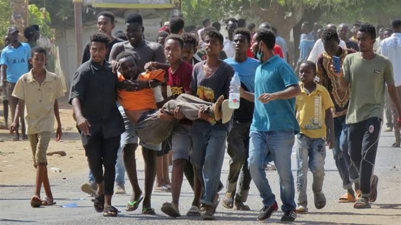 مصابي أحداث السودان