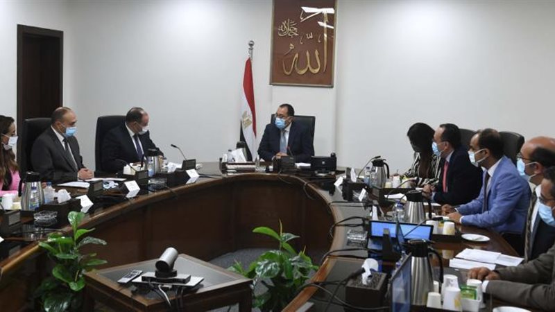 مدبولي ووزيؤ التجارة