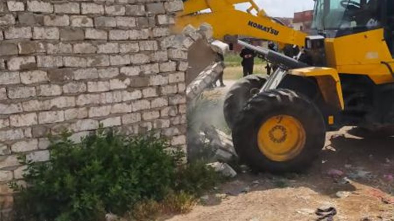 جانب من الإزالات