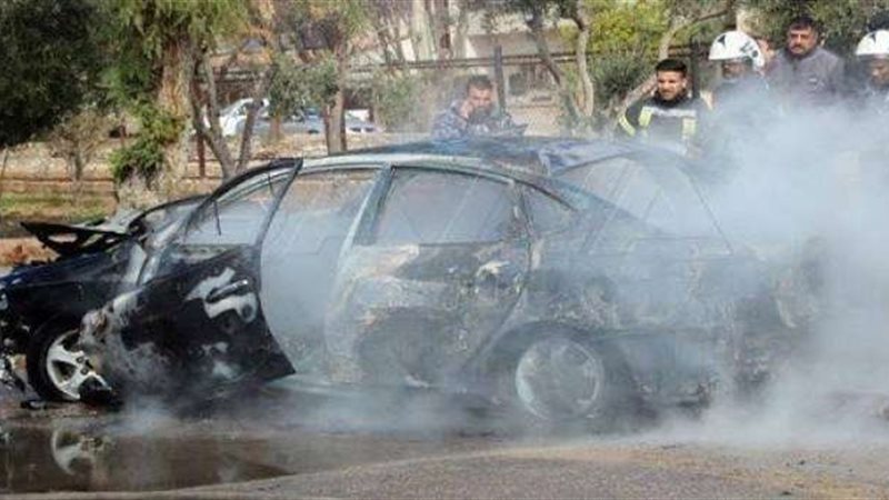 انفجار السيارة
