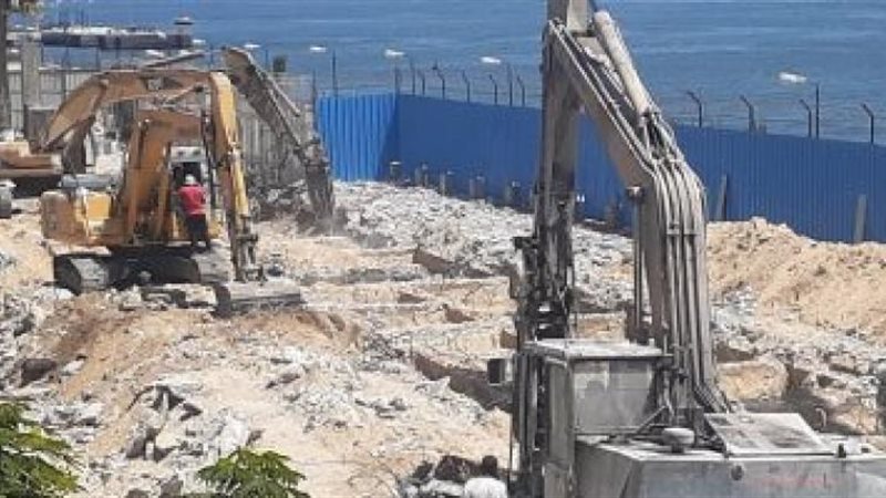 جانب من تطوير الممشى