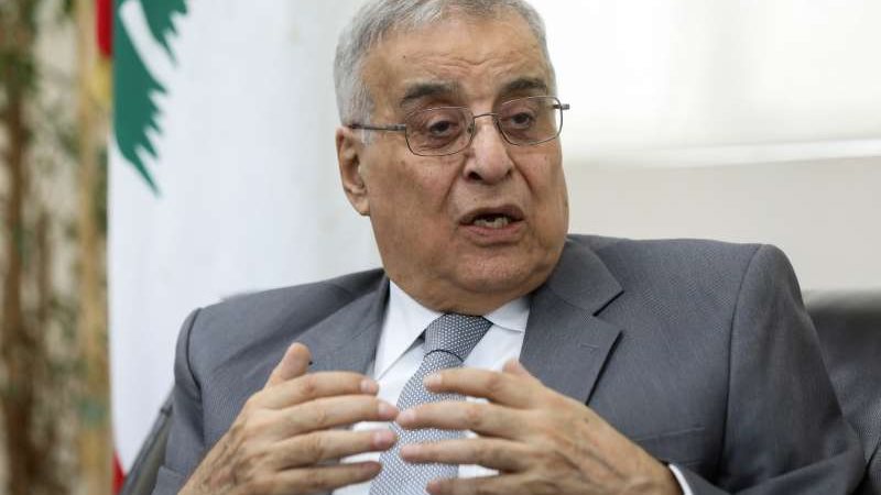 وزير الخارجية اللبناني