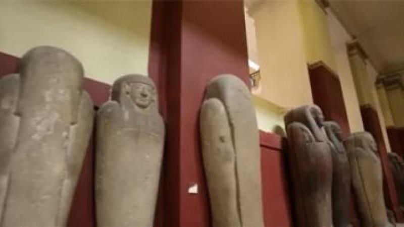 جزء من مضبوطات الآثار