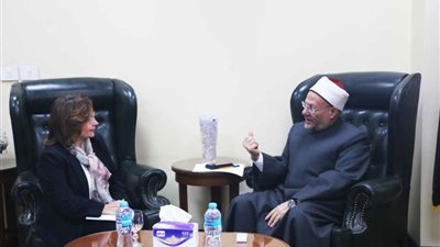 مفتي الجمهورية يستقبل الأمين العام للمجلس القومي للطفولة والأمومة لبحث أوجه التعاون