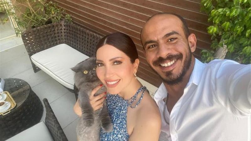 نسرين طافش وزوجها