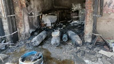 انفجار أنبوبة بوتاجاز يصيب شاب وطفلتها في مركز فاقوس