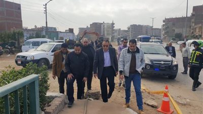 تحرك عاجل لمواجهة تسرب خط الغاز الطبيعي أسفل مصرف بلبيس
