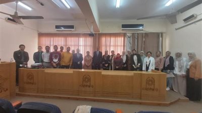 صيدلة حلوان تنظم ورشة عمل حول النزاهة العلمية وكيفية تجنب سوء السلوك البحثي