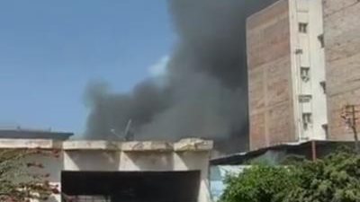 إخماد حريق بمصنع غزل بفوه.. ومحافظ كفر الشيخ يطمئن على سلامة العاملين