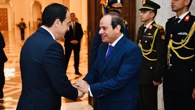 الرئيس السيسي يستقبل نظيره الصربي بقصر الاتحادية ”صور”