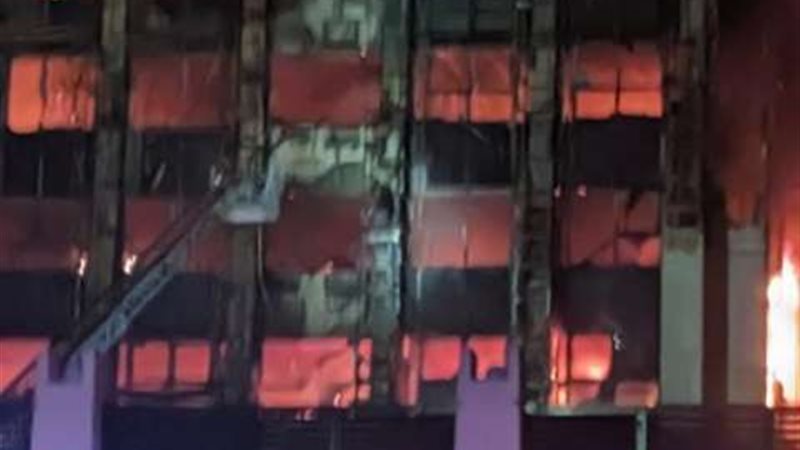 حادث حريق مديرية