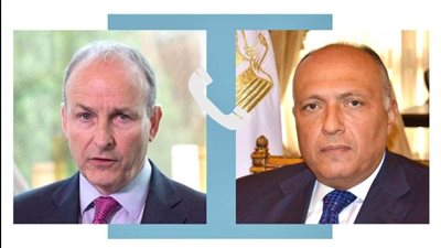 وزير الخارجية يتلقى اتصالات من وزراء خارجية قبرص والنرويج وأيرلندا