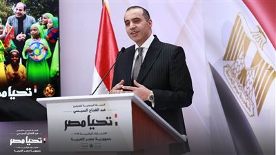 المستشار محمود فوزى: رؤية المرشح عبد الفتاح السيسي للمرحلة ستكون جامعة وطموحة