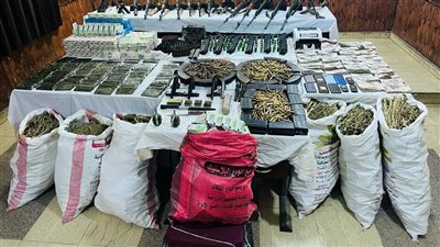 استشهاد ضابط شرطة ومقتل 6 عناصر شديدة الخطورة بأسيوط