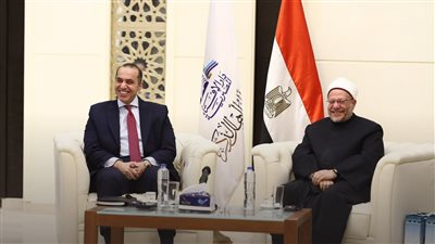 الحملة الرسمية للمرشح الرئاسى عبد الفتاح السيسي تلتقى مفتى الجمهورية