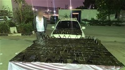 الداخلية تضبط شخص بحوزته 47 كيلو حشيش في القاهرة