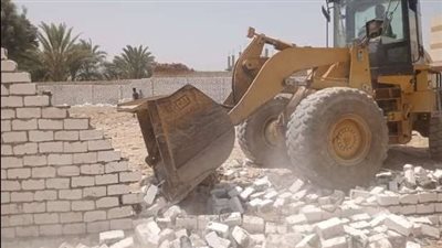 إزالة 62 حالة تعد خلال حملات مكبرة في 4 مراكز بالمنيا