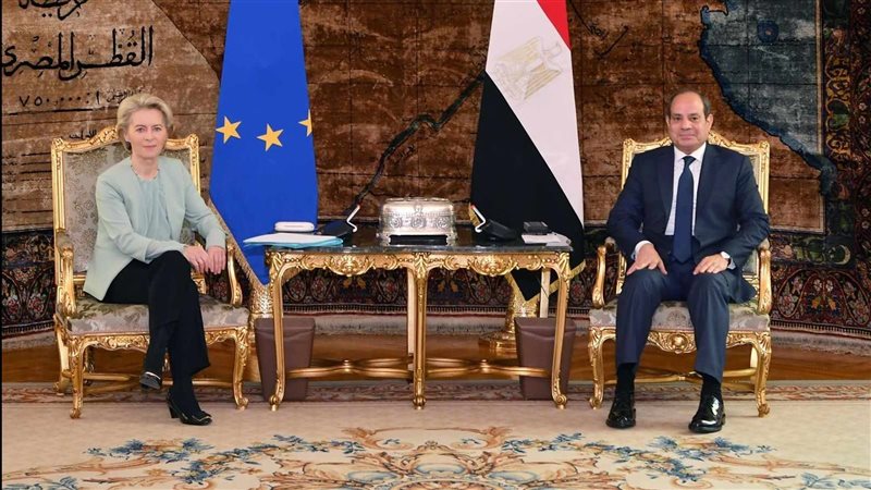 الرئيس السيسي ورئيسة