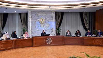 مدبولي يلتقي وزير التجارة السعودي والوفد المرافق له