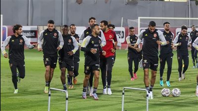 مران الأهلى.. انتظام الدوليين ومحاضرة بالفيديو من كولر