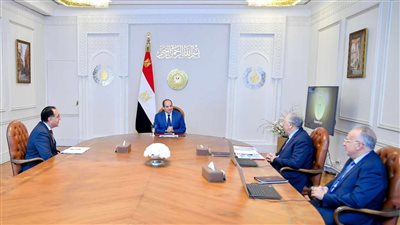 الرئيس السيسي يطلع على الجهود الوطنية لزيادة حجم وإنتاجية الرقعة الزراعية 