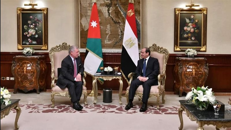 الرئيس السيسي وملك