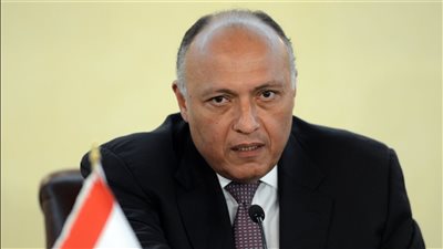 وزير الخارجية: السماح للفلسطينيين بالانتقال مؤقتا لمصر ينتهك القانون الدولى