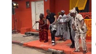 محمد رمضان يتعرض لموقف محرج أثناء تصوير أغنية بطولة أمم إفريقيا