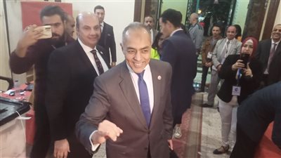 المستشار أحمد بندارى يدلى بصوته فى الانتخابات الرئاسية 2024