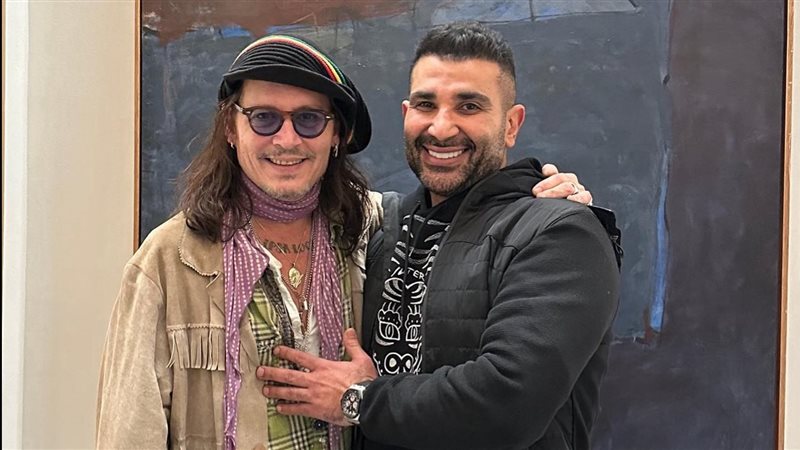 أحمد سعد وجوني ديب