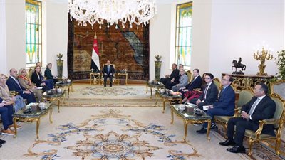 الرئيس السيسي يؤكد أهمية العمل المكثف لتجنب عوامل اتساع نطاق الصراع فى المنطقة