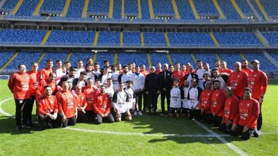 الرئيس السيسي للاعبى المنتخب: مصر تستحق بطولة أفريقيا 8 و9 و10 مرات