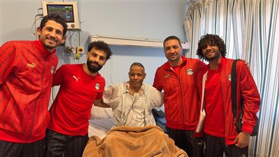 بعد إجراء جراحة في القلب.. صلاح والننى وحجازى يزورون مسئول المهمات بالمنتخب