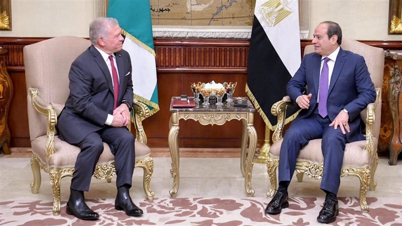 الرئيس السيسي وملك