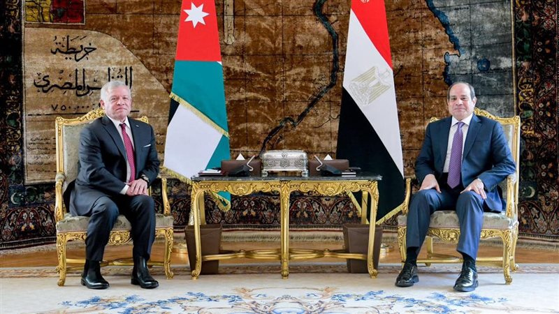 الرئيس السيسي وملك