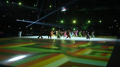 بالصور.. عرض أفريقى وفقرات ليزر في حفل افتتاح رائع لبطولة أمم أفريقيا لكرة اليد