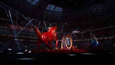 بالصور.. حفل افتتاح خيالي ومبهر لبطولة كأس آسيا في استاد لوسيل بالدوحة