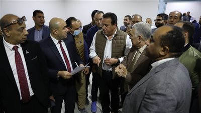 وزير الصحة يتفقد مستشفى إيتاي البارود العام ويوجه باستحداث وحدة قسطرة قلبية