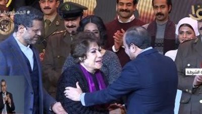 الفنانة سميحة أيوب للرئيس السيسي: 