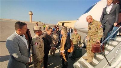 محافظ شمال سيناء يستقبل وزيرة دفاع هولندا