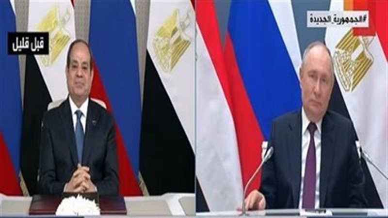 الرئيس السيسي وبوتين