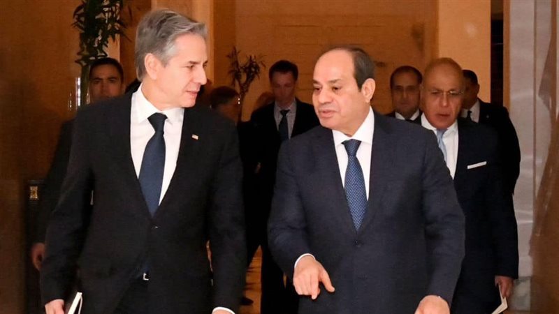 الرئيس السيسي وبلينكن