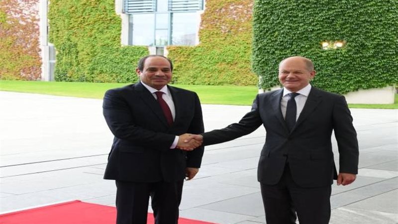 الرئيس السيسي والمستشار
