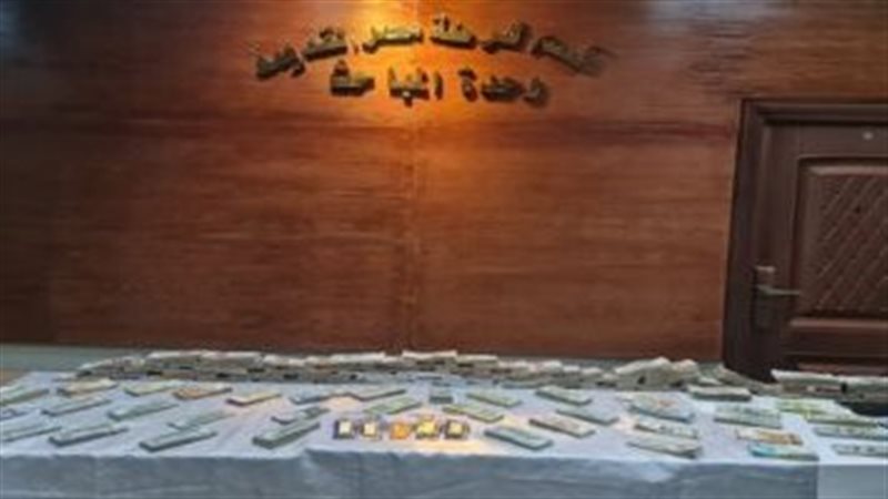 جانب من المضبوطات