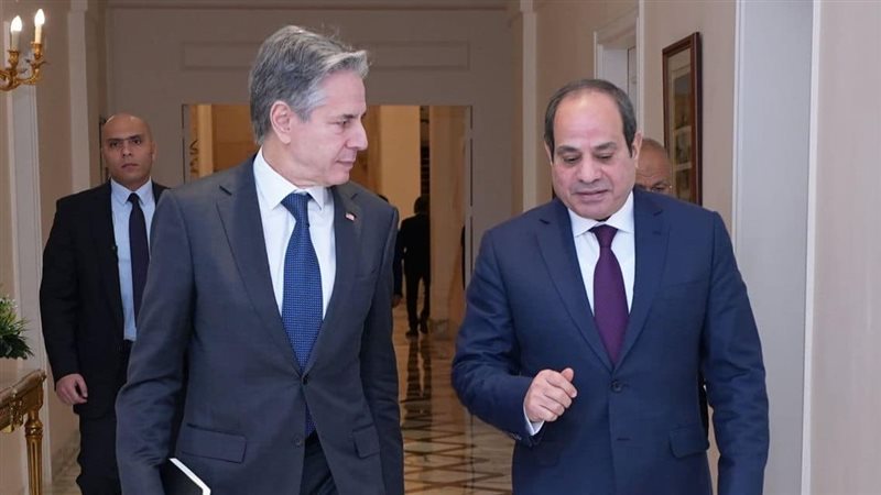 الرئيس السيسي وبلينكن