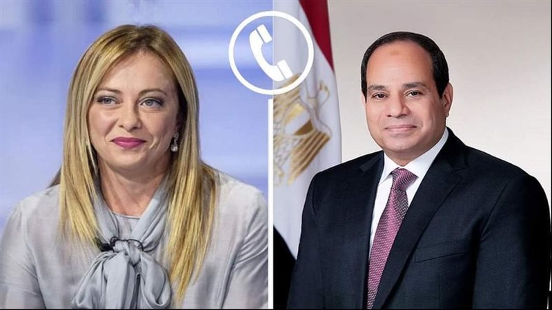 السيسي ورئيسة الوزراء