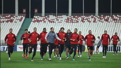 الأهلي يختتم تدريباته استعدادًا لمواجهة شباب بلوزداد في دوري أبطال أفريقيا