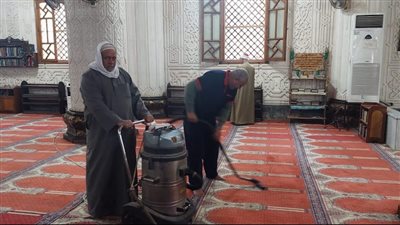 أوقاف الإسكندرية تطلق مبادرة لتنظيف المساجد لاستقبال شهر رمضان